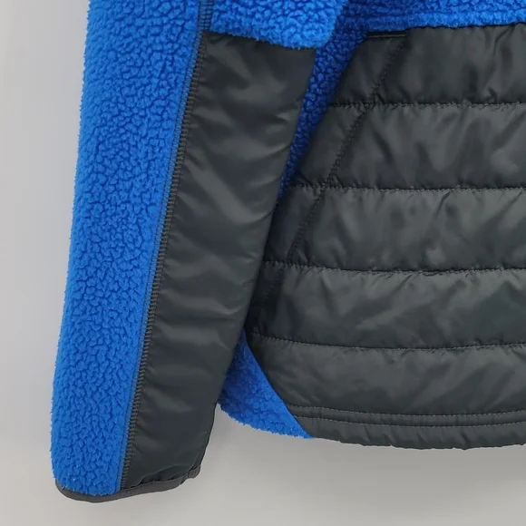 Columbia Rugged Ridge Sherpa Hybrid Full Zip Jacket Hooded Water Resistant